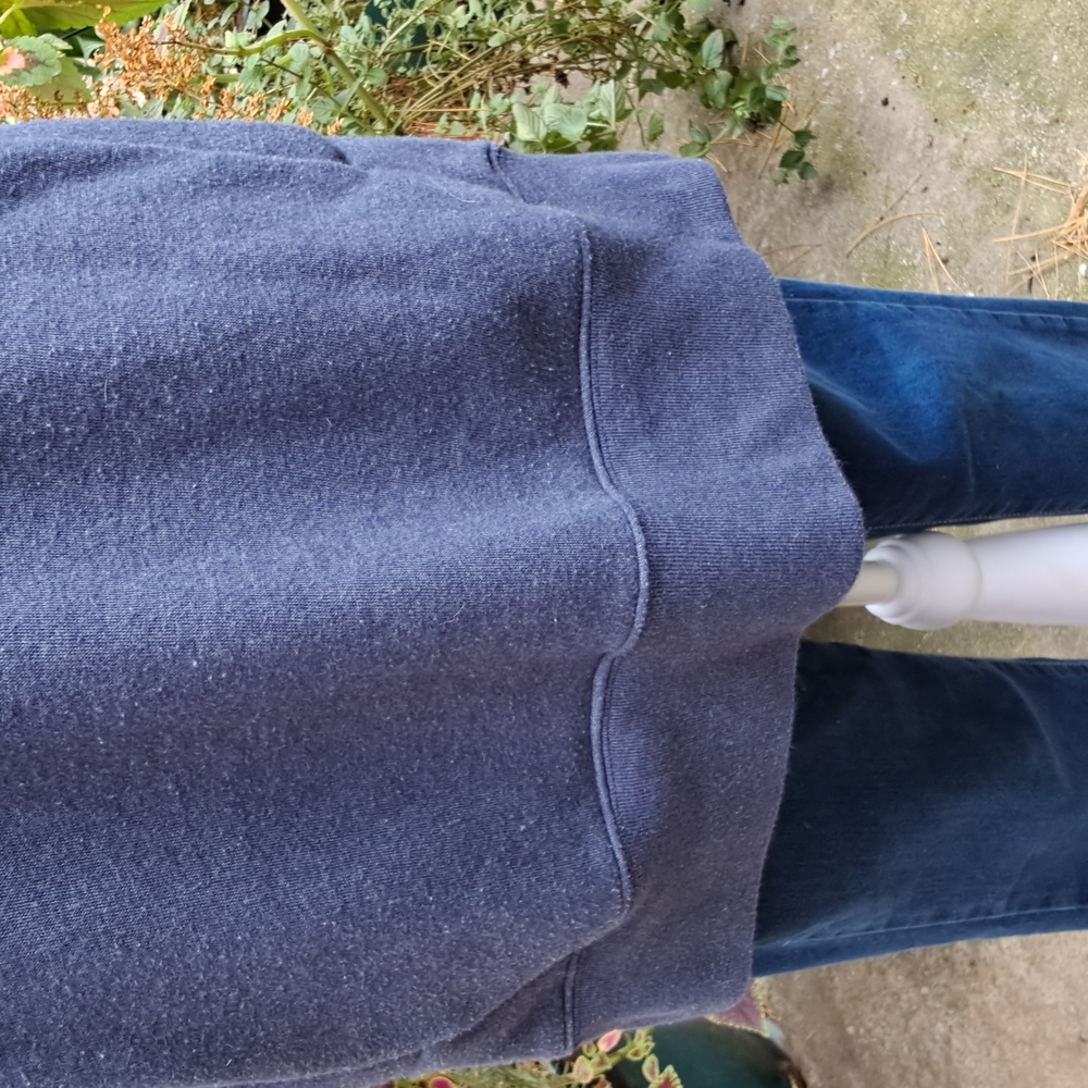 J. Crew Vintage Tunic Hoodie Sweatshirt."Bum-concealing length" SUPER SOFT COMFY - Picture 5 of 7